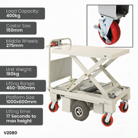 Self Propelled Electric Scissor Lift Trolley (with cage)