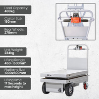 Self Propelled Electric Scissor Lift Trolley (double scissor)