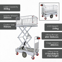 Self Propelled Electric Scissor Lift (Double lift)