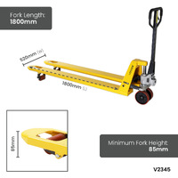 Extra Long 2000KG Pallet Trucks