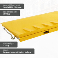 7 Tonne Capacity Container Ramp