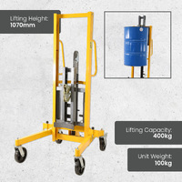 Steel and Plastic Drum Lifter/Depalletiser