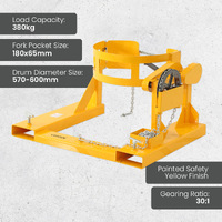 Forklift Drum Rotator