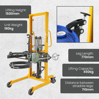 Steel & Plastic Drum Lifter & Rotator