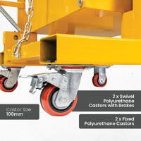 Forklift Waste Self Tipping Bins