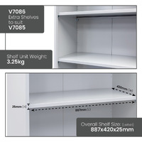 Open Steel Shelving Unit