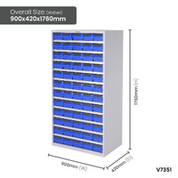 Heavy Duty Parts Cabinet (60 Part Trays)