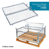 Stillage Pallet Cage (Half Height)