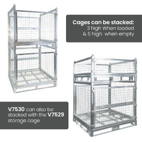 Mesh Stillage Transport Storage cage