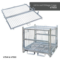 Collapsible & Stackable Stillage Cage