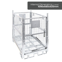 Collapsible & Stackable Stillage Cage (Rectangular)