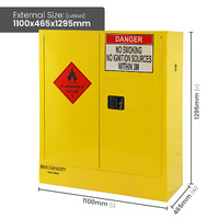 Flammable Liquid Cabinet - 160L Capacity