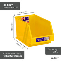 Yellow Stor-Pak Bins