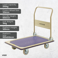 Multi-Purpose Platform Trolley (Folding Handle)