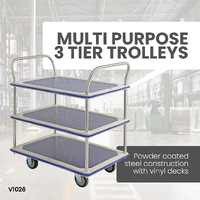 Multi-Purpose 3 Tier Trolleys