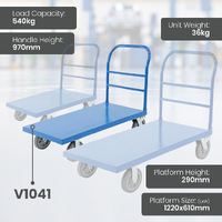 Heavy Duty Steel Platform Trolleys