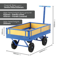 Wagon Platform Truck (with sides)