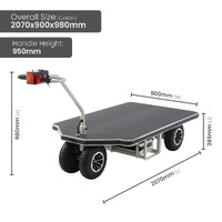 Large Powered Platform Trolley