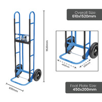 Heavy Duty Appliance Trolley (Flat free wheels)