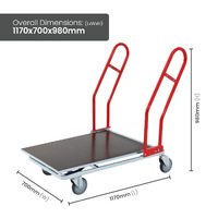 Nestable Stock Trolley