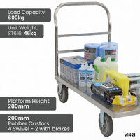 Stainless Steel Platform Trolleys