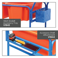 Double Tub Order Picking Trolley