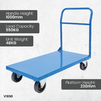 Heavy Duty Single Handle Platform Trolley