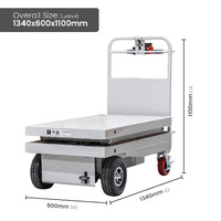 Self Propelled Electric Scissor Lift Trolley (double scissor)