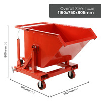 Forklift Waste Tipping Bin