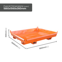 Concrete Collection Tray - 0.5 cubic metres