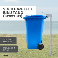 Single Wheelie Bin Stands