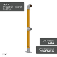 Pedestrian Handrail Barrier System