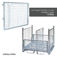 Collapsible & Stackable Stillage Cage