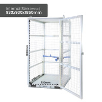 Lockable Gas Storage Cage