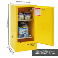 Flammable Liquid Cabinet - 60L Capacity