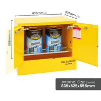 Flammable Liquid Cabinet - 100L Capacity