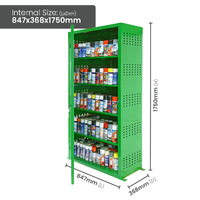 Aerosol Cage - 216 Can Capacity (Upright)