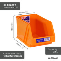 Orange Stor-Pak Bins