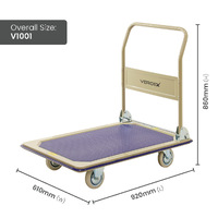 Multi-Purpose Platform Trolley (Folding Handle)