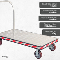 Heavy Duty Aluminium Platform Trolleys