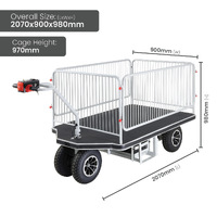 Large Powered Platform Trolley