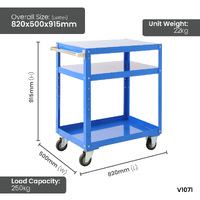 Prestige 2 & 3 Tier Trolleys