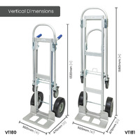 Aluminium Convertable Hand Trolleys