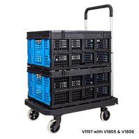 Foldable Plastic Deck Trolley