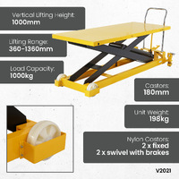 Extra Large Scissor Lift Trolleys