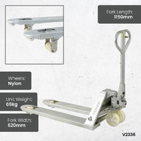 2000kg Galvanised Pallet Trucks