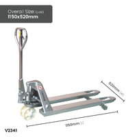 Stainless Steel Pallet Truck