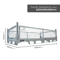 Double Width Storage Cage (Low Height)