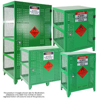 Fork Gas Storage Cage - 12 Cylinders