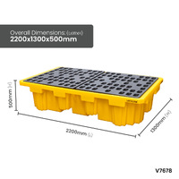 Single & Double IBC Bunded Pallets